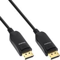 InLine 17220I DisplayPort kabel 20 m Zwart - thumbnail