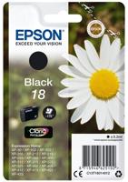 Epson C13T18014012 5.2ml 175pagina's Zwart inktcartridge - thumbnail