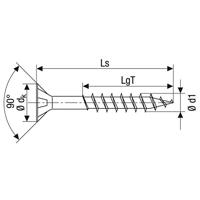 SPAX 880910190030030 R 88091 Senkkopf/T-STAR TG Verzonken houtschroef 3 mm 30 mm T-STAR plus Staal WIROX 1000 stuk(s) - thumbnail