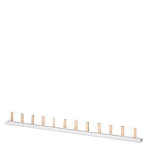 Siemens 5ST3730 Siemens penverzamelrail 1-fasig 214 mm 5ST3730 Penverzamelrail Wit 10 mm² 63 A 1 stuk(s)