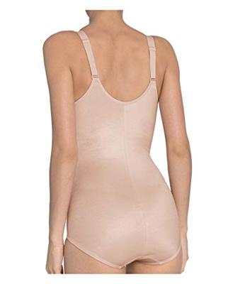 Body Doreen - Corselet - Cotton 01 BS - Klassieke corrigerende body - Spaghetti bandjes - Correctie shapewear - DS10005178 - Huidskleur- Corrigerend