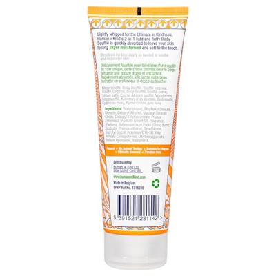 Human+Kind Body souffle lichaamscreme vegan (200 ml)