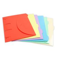 Smartfolder geperforeerde opbergmappen gelamineerd A4 assorti 6 stuks - thumbnail