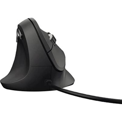 Hama Verticale Ergonomische Muis Voor Linksh. EMC-500L Met Kabel Zwart - thumbnail