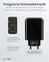 goobay 4-Way USB Charger (30 W) oplader - thumbnail