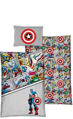 Marvel Avengers Dekbedovertrek Comics Biologisch Katoen