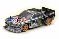 Absima 1:16 RC auto Elektro Toerwagen FIRST STEP SPEED PERFORMANCE FUN MAKER Neon, Grijs Brushless 4WD RTR Touring Car 2,4 GHz - thumbnail