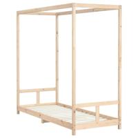 Kinderbedframe 80x200 cm massief grenenhout - thumbnail