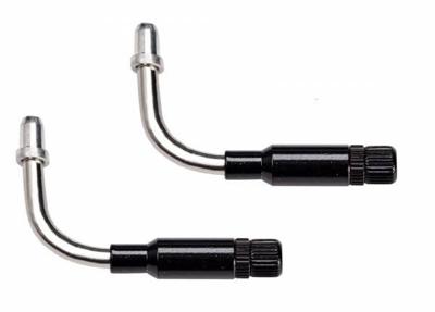 Elvedes verstelbare v-brake bochtjes 90° rvs kort model (2 stuks)