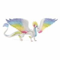 Regenboogdraak figuur, 5 jaar oud, Schleich 70728 Bayala, 34 x 23 x 11 cm - thumbnail