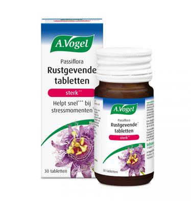 A.Vogel Passiflora Rustgevende* Sterk** Tabletten A.Vogel Passiflora Rustgevende* Sterk** Tabletten