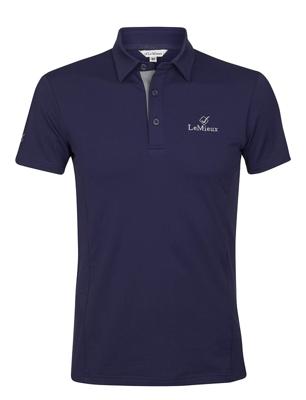 Le Mieux Monsieur Polo donkerblauw maat:l