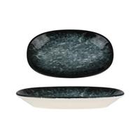 Bonna Serveerschaal - Sepia - Porselein - 19x11 cm - set van 2 - thumbnail