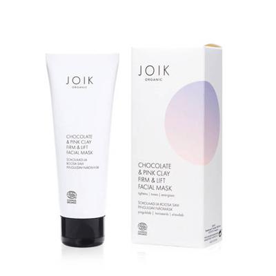 Joik Organics Facial mask chocolate & pink clay firm & lift 75 Milliliter