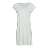 Jurkje met korte mouwen, biokatoen-hennepmix, waterblauw 36/38 - thumbnail