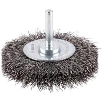 Bosch Accessories Schijfborstel, 75 mm, 0,3 mm, 4500 omw/min, 16 mm 2608622053 Schacht-Ø 6 mm 2608622053 1 stuk(s) - thumbnail