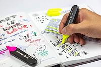 Markeerstift Schneider Job 150 roze | 10 stuks - thumbnail