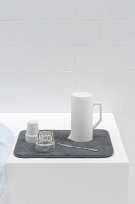 Brabantia microvezel afdruipmat dark grey