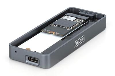 Digitus DA-71157 behuizing voor opslagstations SDD-behuizing Zwart M.2 Digitus DA-71157 behuizing voor opslagstations SDD-behuizing Zwart M.2