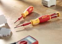 Wiha schroevendraaier met bitmagazijn liftup electric (rood/geel) - thumbnail