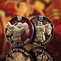 Transformers Generation 1 Collectable Coin G1 Autobots vs Decepticons Limited Edition 4 cm - thumbnail