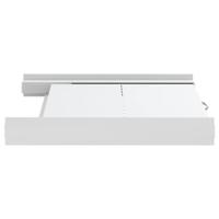 VidaXL Wasmachinestapelset met uittrekbaar schap - thumbnail