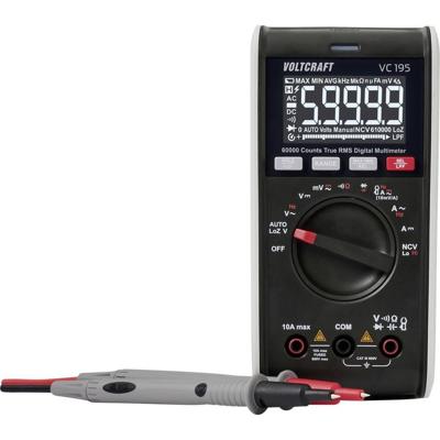 VOLTCRAFT VC195 Multimeter Digitaal CAT III 600 V Weergave (counts): 60000