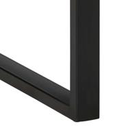 Wandtafel 100x35x75 cm massief ruw mangohout - thumbnail