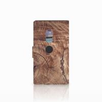 Sony Xperia XZ2 Book Style Case Tree Trunk - thumbnail