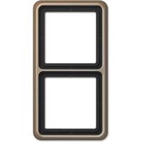 Jung CD582GB Afdekking Frame 2-voudig Brons 1 stuk(s) - thumbnail