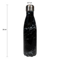 Krumble Thermosfles 500 ml - Zwart - thumbnail