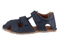 Gesloten blotevoetensandalen voor kinderen BAREFOOT FLEXY AVI FRODDO marineblauw - thumbnail