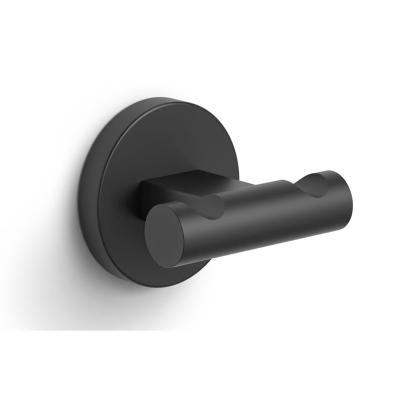 Zack Scala Handdoekhouder dubbel zwart Zack Scala Handdoekhouder dubbel zwart