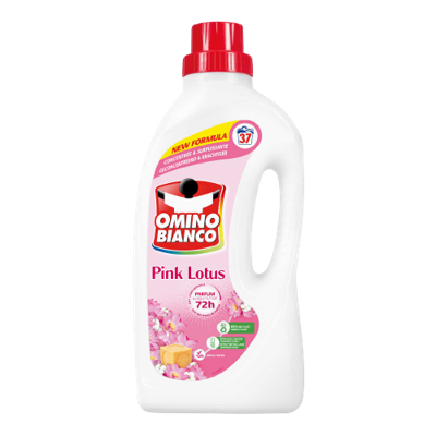 Omino Bianco Pink Lotus wasmiddel, 37 doseringen, fles van 1,48 l