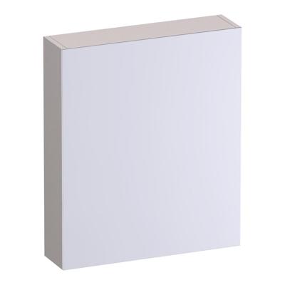 Brauer Impress Deluxe Spiegelkast - 60 cm - met interne en externe Verlichting - 1 Linksdraaiende Dubbelzijdige Spiegeldeur - Mat Zand