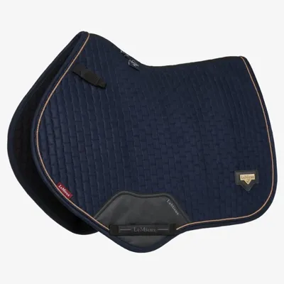 LeMieux Zadeldek Puissance Suede donkerblauw maat:vs full