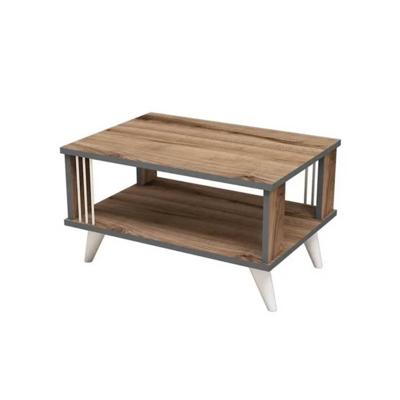 Homemania Salontafel Nicol 70x50x40 cm walnootkleurig Homemania Salontafel Nicol 70x50x40 cm walnootkleurig