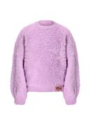 NoNo winter sweater meisjes - paars - Kate - gebreid, zacht, fluffy - thumbnail