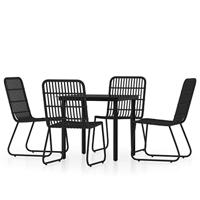 5-delige Tuinset zwart - thumbnail