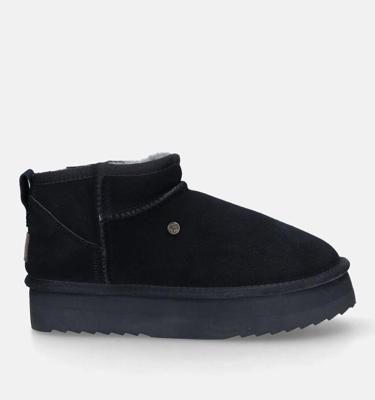 Warmbat Pantoffels Durack Plateau DRC371099 Zwart-42 maat 42