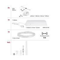 Paulmann 94467 Kabelbasissysteem GU5.3 Wit (mat), Chroom - thumbnail