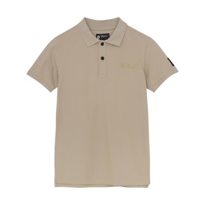 Rellix Zomer polo shirt S/S jongens - zand - pique