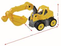 Big power worker mini graafmachine - thumbnail