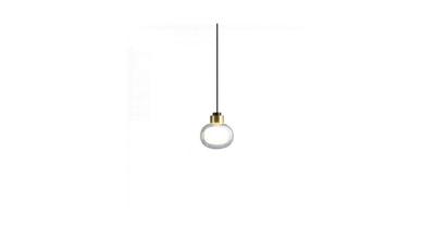 Tooy Nabila Hanglamp - Zwart - Messing