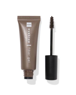 HEMA Wenkbrauwgel met vezels 8ml bruin