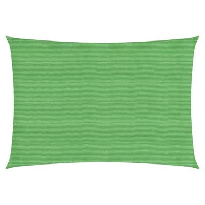 VidaXL Zonnezeil 160 g/m² 4x6 m hdpe lichtgroen