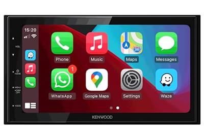 Kenwood DMX5020DABS Autoradio met scherm dubbel DIN Aansluiting voor achteruitrijcamera, Bluetooth handsfree Kenwood DMX5020DABS Autoradio met scherm dubbel DIN Aansluiting voor achteruitrijcamera, Bluetooth handsfree