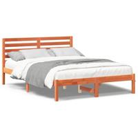 Bedframe Wasbruin 120 x 190 cm Massief grenenhout - thumbnail