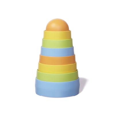 Green Toys stapeltoren rond, 8dlg.