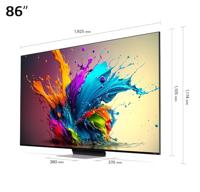 LG TV QNED MiniLED 4K 2024 | 86QNED91T | 86'' (217 cm) | QNED | Processor α8 AI 4K | Alexa - thumbnail